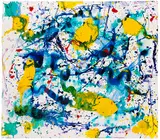 Sam Francis, Untitled, 1989, Acrylic on paper