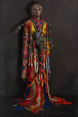 Jonas Burgert, Haltstand, 2012, Oil on canvas