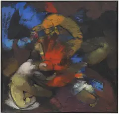 Dorothea Tanning, Ce soir ou jamais, 1960, Oil on canvas
