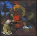Dorothea Tanning, Ce soir ou jamais, 1960, Oil on canvas