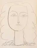 Pablo Picasso, Françoise, 1946, Lithograph