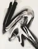 Karl Otto Götz, Untitled, 1957, Gouache on card