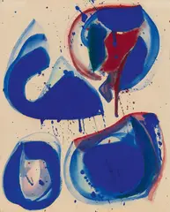 Sam Francis, Untitled (SF61-033), 1961, Gouache on paper