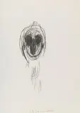 Georg Baselitz, Skulptur, 1986, Pencil on paper