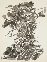 Marwan, Untitled, 1962, Indian ink on paper