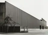Thomas Struth, Stinnes Steel merchandise, Essen (from the series: Unconscious Places), 1985, Ferrotyped gelatin silver print on Agfa paper, printed