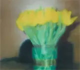 Gerhard Richter, Tulips, 2017, Giclée print on aluminium, face mounted to plexiglass