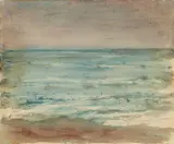 Max Liebermann, Meer - Blick auf die Nordsee, Circa 1899, Watercolour on firm watercolour paper