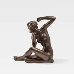 Fritz Klimsch, Erwachende, 1922/1923, Bronze