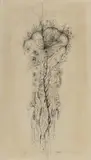 Wols, Composition, 1943, India ink drawing on beige-coloured, firm paper