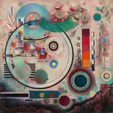 Boris Kleint, Mauerbild, 1939, Oil on canvas