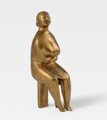 Gustav Seitz, Die glückliche Amme, 1955, Bronze