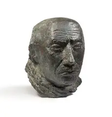 Gustav Seitz, Villon-Kopf, 1955, Bronze