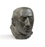 Gustav Seitz, Villon-Kopf, 1955, Bronze