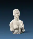 Wilhelm Lehmbruck, Frauenbüste (Büste Frau L.), Circa 1910, Marble
