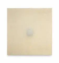 Gotthard Graubner, Nebel Nabel, 1968, Oil on Perlon on synthetic wadding on canvas