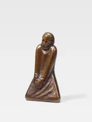 Ernst Barlach, Der Zweifler, 1930, Bronze