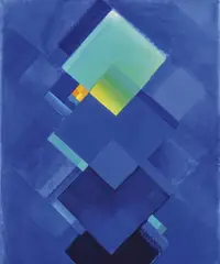 Heinz Mack, Zwischen Tag und Traum, 1992, Acrylic on canvas