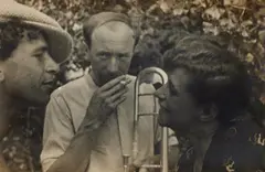 Josef Albers, Xanti Schawinsky, Bruno und Schifra Canavesi, Ascona, 1930, Vintage gelatin silver print