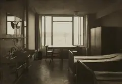 Walter Peterhans, Bundesschule ADGB, Bernau bei Berlin, 1930, Vintage gelatin silver print