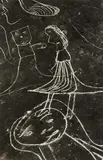 Helen Levitt, New York (Graffiti)