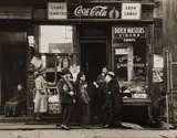 Walter Rosenblum, Chick's Candy Store, Pitt Street, New York, 1939, Gelatin silver print, printed later