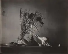 Josef Sudek, Still life after Caravaggio, Ivancice, 1956, Vintage gelatin silver print