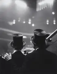 Ted Croner, Top Hats, Horse Show, Madison Square Garden, 1947-49, Gelatin silver print, printed later