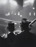 Ted Croner, Top Hats, Horse Show, Madison Square Garden, 1947-49, Gelatin silver print, printed later