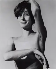 Walter Vogel, Pina Bausch, 1967, Gelatin silver print, printed