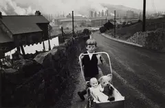Bruce Davidson, Welsh Boy with Stroller, 1965, Gelatin silver print, printed