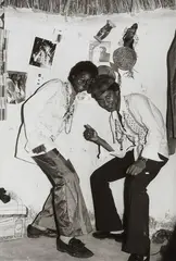Malick Sidibé, Les Salopards, 1970, Ferrotyped gelatin silver print, printed