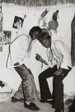 Malick Sidibé, Les Salopards, 1970, Ferrotyped gelatin silver print, printed