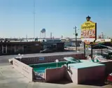Stephen Shore, Marland Street, Hobbs, New Mexico, February 19, 1975, 1975, Chromogenic print, reprinted 2012 (under the supervision of the photographer)