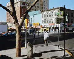 Stephen Shore, El Paso Street, El Paso, Texas, July 5, 1975, 1975, Chromogenic print, reprinted 2012 (under the supervision of the photographer)