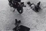 Will McBride, Michael + Kathy in Les Baux bei Arles, 1978, Gelatin silver print, printed