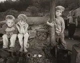 Shelby Lee Adams, The Boys at Tompost, 1992, Gelatin silver print
