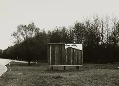 Wilhelm Schürmann, Kohlscheid Autobahn, 1986, Gelatin silver print on Agfa paper