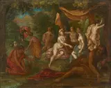 Hendrick van Balen, Diana and Actaeon, Oil on copper