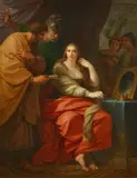 Heinrich Füger, Queen Semiramis, Oil on canvas
