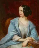 Eugène Pluchart, Portrait of a Lady (Vera Samoilova), Oil on canvas