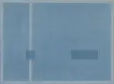 Antonio Calderara, Pittura, 1961, Oil on wood