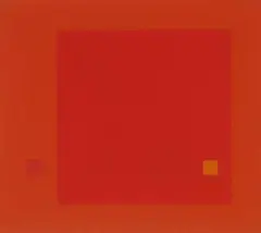 Antonio Calderara, Spazio Luce, 1975, Oil on wood