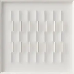 Klaus Staudt, Räumliches Licht (WR (O) 170), 1993, Acrylic on wood on plexiglass in object box