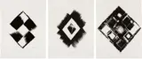 Heinz Mack, Suite Noire, 1998/1999, 10 linocuts on card