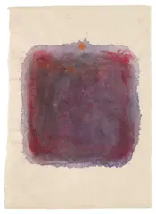 Gotthard Graubner, Untitled, 1995, Watercolour and gouache on paper. Approx