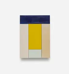Portrait (Walentina) by Imi Knoebel, 1992, Acrylic on wood, sold Dec 2025