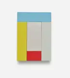 Imi Knoebel, Portrait (Antonina), 1992, Acrylic on wood