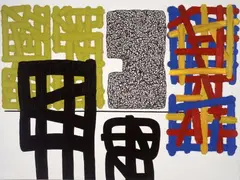 Jonathan Lasker, Love becoming Power, 2005, Oil on canvas
