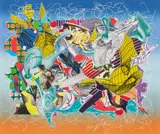 Frank Stella, Spectralia, 1994/1995, Lithograph, aquatint and etching, relief, engraving, and screenprint on card